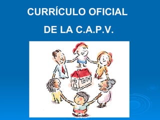 CURRÍCULO OFICIAL  DE LA C.A.P.V. 