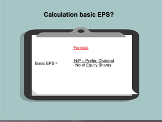Earning Per Share | PPTX