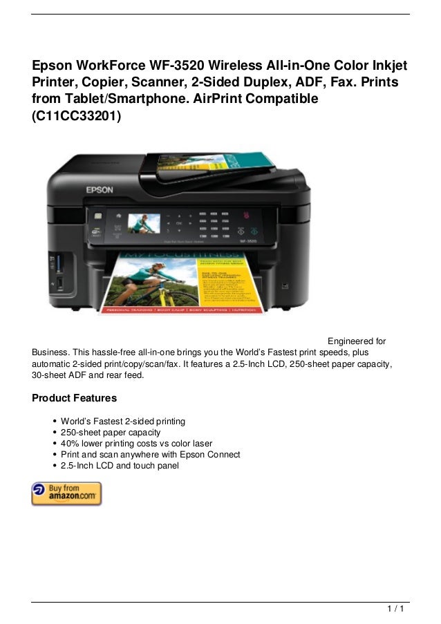 epson 3520 printer