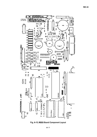 ‘5 W
‘SW
R70 W
‘7 w
ii’
q 4}
’ 3 4
%2
0s
’ 3 5
R34
cm
’ 3 7
Z03
C17
x
I
SW2
1
Swl
B3S
CNI
.-*
Fig, A-15, ROCX Board Component Layout
A-1 7
 