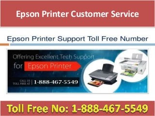 Epson Printer Customer Service
 