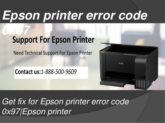 epson code 0x97