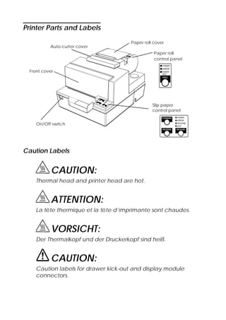 Epson printer tm h5000 ii