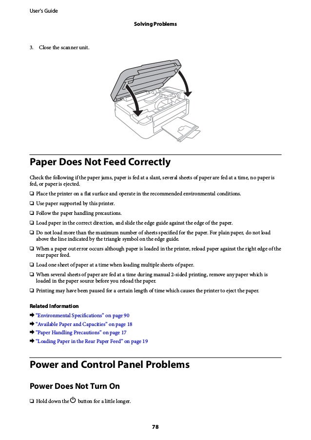 Epson Printer User Manual