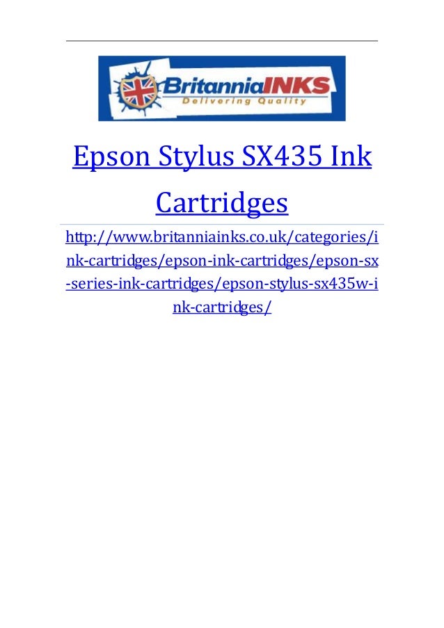 epson sx435