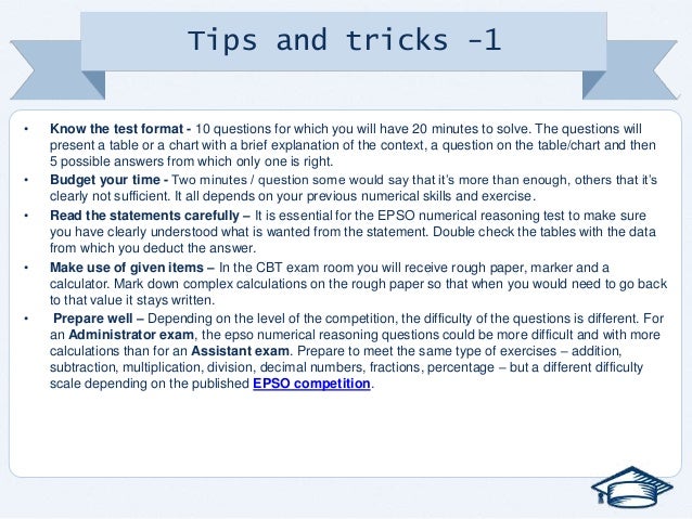 1 20 mathematical table to numerical sample reasoning tests Epso 1 20 mathematical table to numerical sample reasoning tests Epso