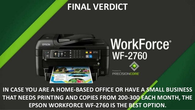workforce 2760 printer