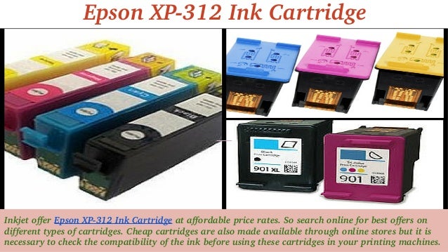 epson xp 312 ink cartridges
