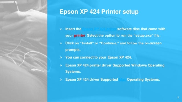 epson 424 printer