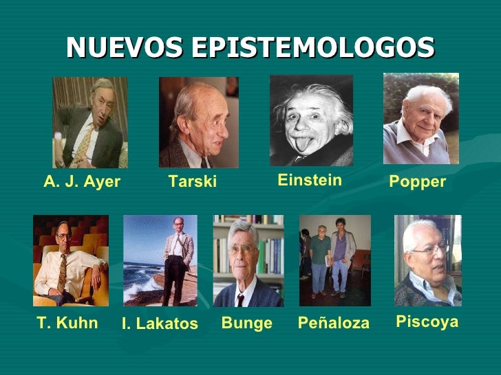 EPISTEMOLOGIA DE LA EPISTEMOLOGIA
