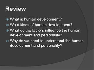 Human Development | PPTX