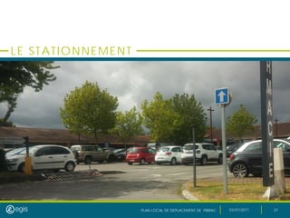 PLAN LOCAL DE DEPLACEMENT DE PIBRAC 03/07/2017 23
LE STATIONNEMENT
copyright
 