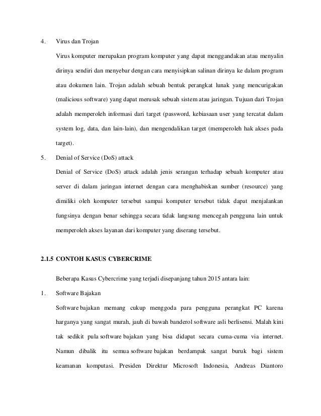 Makalah Cybercrime Dan Cyberlaw Makalah Cybercrime Dan Cyberlaw