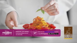 MARKETING | EPTV CENTRAL
marketing.sca@eptv.com.br
(16) 3363-6482
Saiba mais em negocios.eptv.com.br ou baixe
o App EPTV Negócios:
 