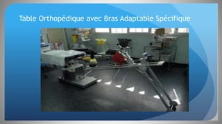 Table Orthopédique avec Bras Adaptable Spécifique
 