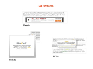 Classic Slide In In Text LES FORMATS 