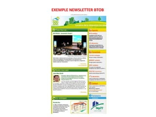 EXEMPLE NEWSLETTER BTOB 