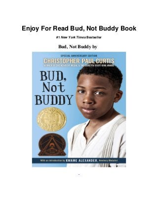 Epub Download Bud Not Buddy By Ebook Read 2021