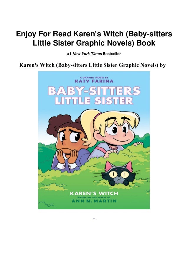 Epub Download Karen S Witch Baby Sitters Little Sister Graphic Nov