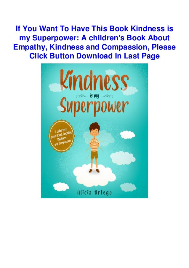 images Kindness Is My Superpower Book Cover epub download kindness is my