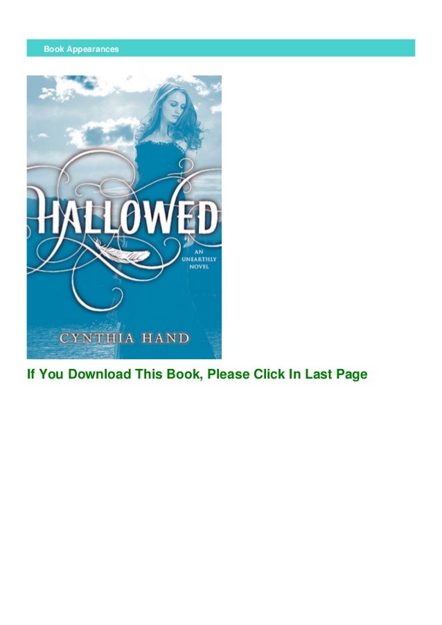 Get Hallowed Cynthia Hand Images