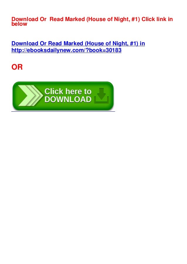 of marked epubs house night