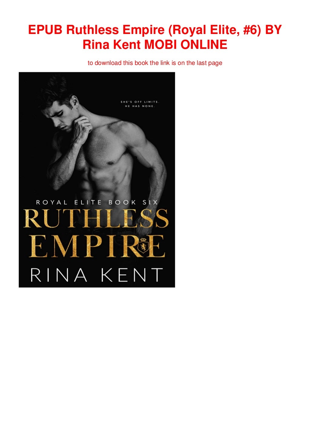 ruthless empire rina kent online ruthless empire rina kent online