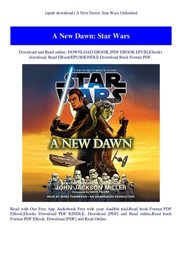 Epub Download A New Dawn Star Wars Unlimited Epub Download A New Dawn Star Wars Unlimited