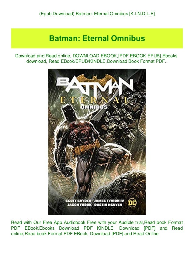 Batman Eternal Part 1 Download Free Ebook