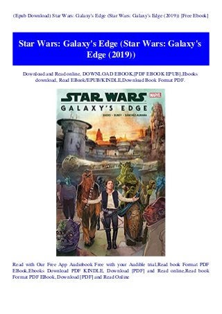 Epub Download Star Wars Galaxy S Edge Star Wars Galaxy S Edge 201