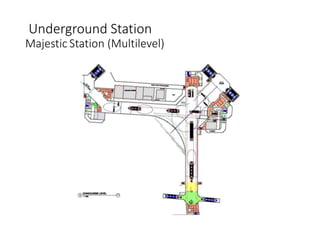 Underground Station
Majestic Station (Multilevel)
 