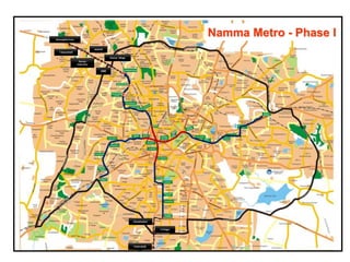 Hessargatta Cross
T.Dasarahalli
Jalahalli
Peenya
Indsl.Area
Peenya Village
ORR
Banashankari
J.P.Nagar
Puttenahalli
Namma Metro - Phase I
 