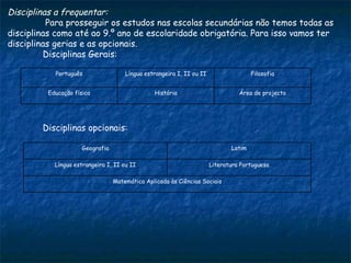 Saídas Profisionais