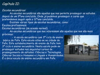 Saídas Profisionais