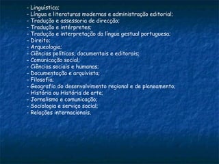 Saídas Profisionais