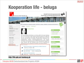 ePush Präsentation Zwischenbericht