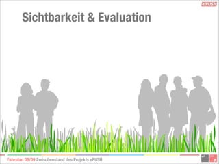 ePush Präsentation Zwischenbericht