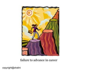 failure to advance in career
copyright@shalini

 