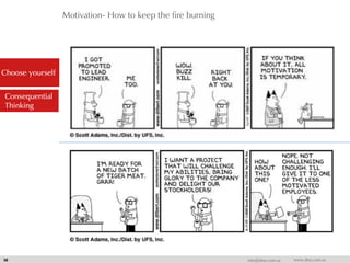 Motivation- How to keep the fire burning
36 info@dna.com.sa www.dna.com.sa
Choose yourself
Consequential
Thinking
 