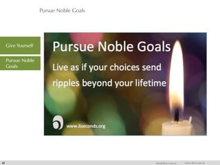 Pursue Noble Goals
51 info@dna.com.sa www.dna.com.sa
Give Yourself
Pursue Noble
Goals
 