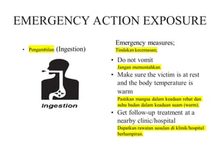 EMERGENCY ACTION EXPOSURE
 