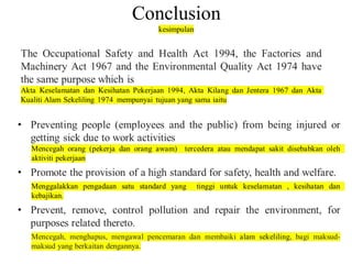 Environment Quality Act slide  in power point ppt