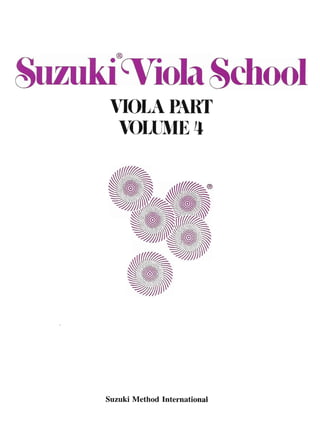 21351323 3998505-viola-metodo-suzuki-vol-04 | PDF