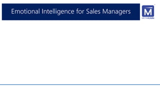 Emotional Intelligence for Sales Managers
 