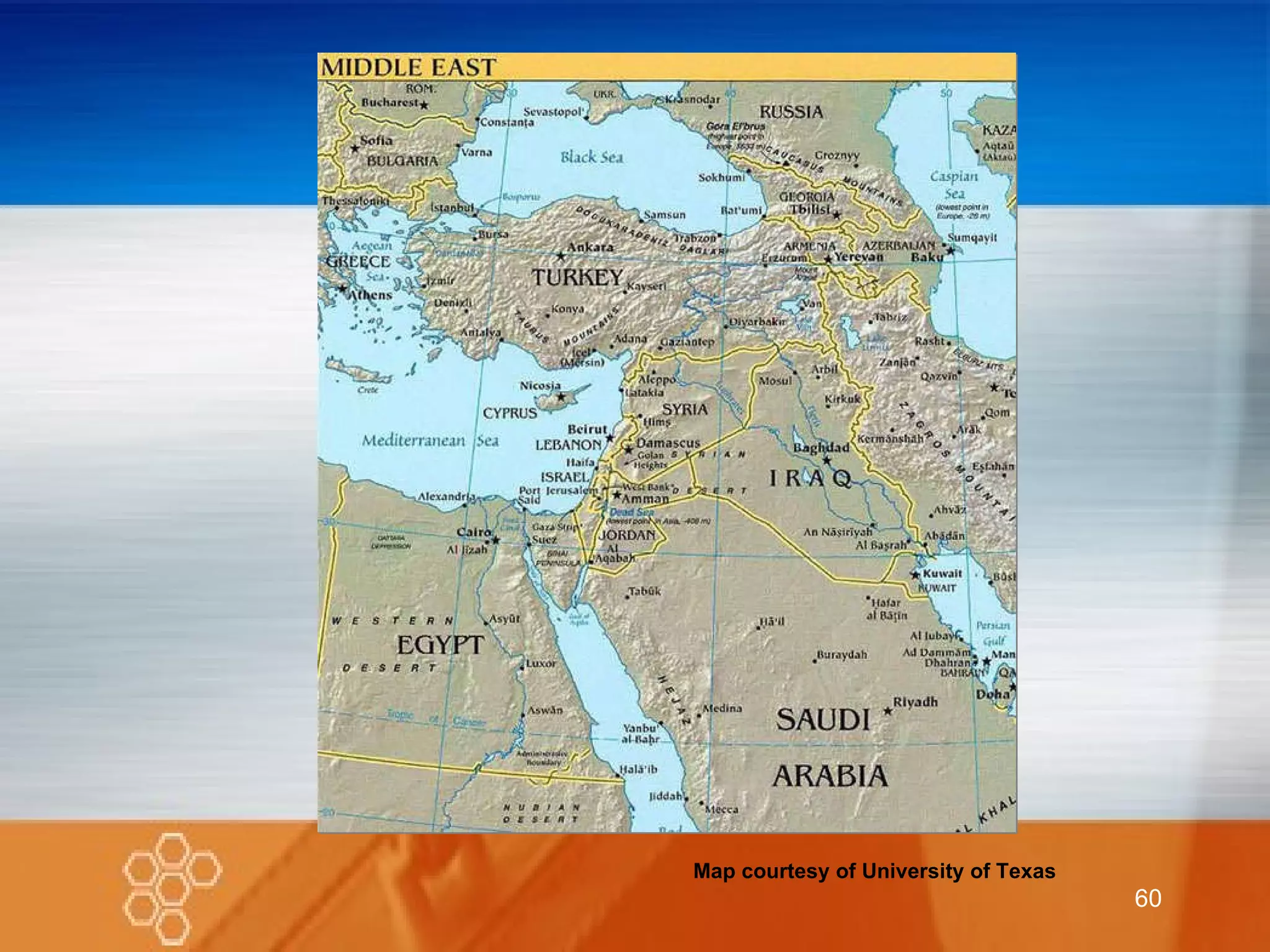 Map courtesy of University of Texas 