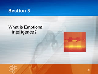 Section 3 What is Emotional Intelligence? 
