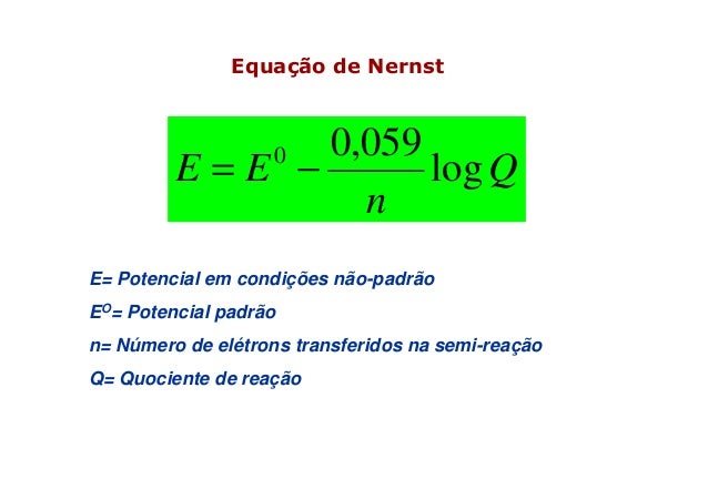 Eq nernst exp