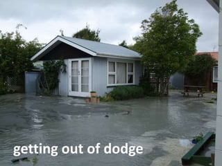 getting out of dodge
 