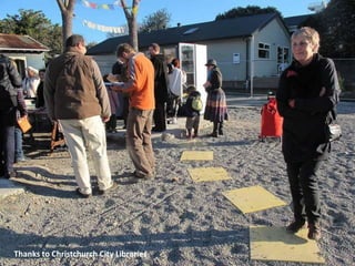 Thanks to Christchurch City Libraries
 