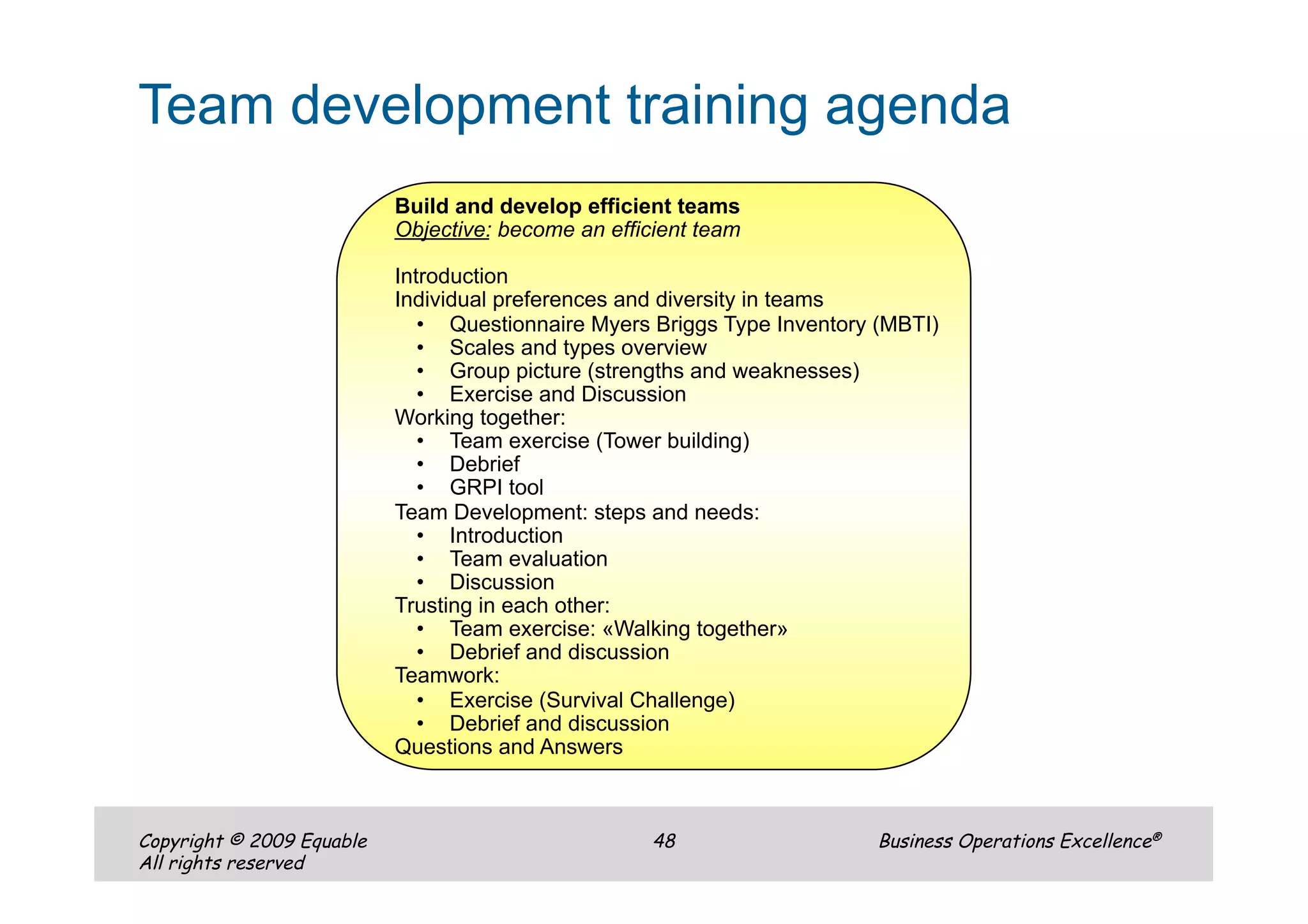 Equable Lean Six Sigma Boe English Presentation